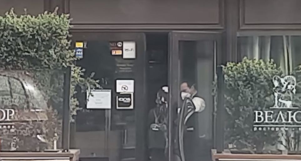 Сам собі ревізор: ресторан «слуги» Тищенка приймає VIP-гостей попри карантин, скріншот відео
