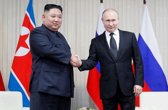 Ким Чен Ын и Владимир Путин. Фото: КП