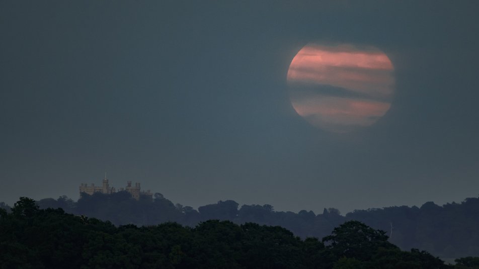 Квітковий Місяць піднявся над Землею: як він виглядав з різних куточків світу, фото — Суспільне