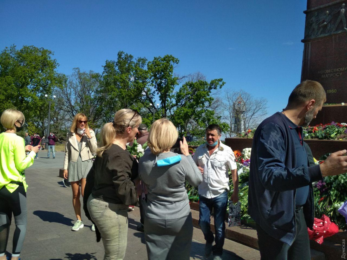 9 мая в Одессе, фото — Думская