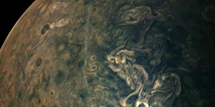Новый снимок Юпитера, фото: NASA