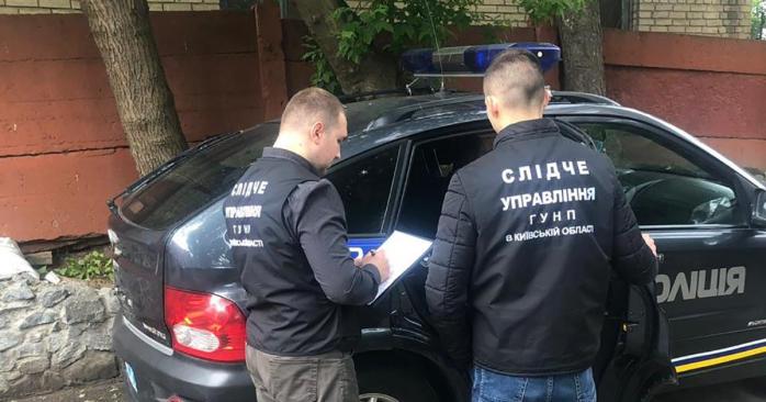 Задержание на взятке. Фото: полиция Киевщины