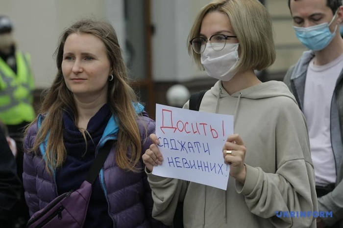 В Одесі на тлі протестів звільнили із СІЗО на поруки нардепів Андрія Хаєцького. Фото: Укрінформ