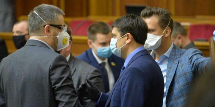 В Верховной Раде фиксируются новые случаи коронавируса, фото: пресс-служба Верховной Рады