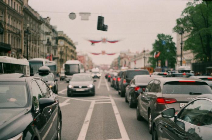 Пробки в Киеве. Фото: Pexels
