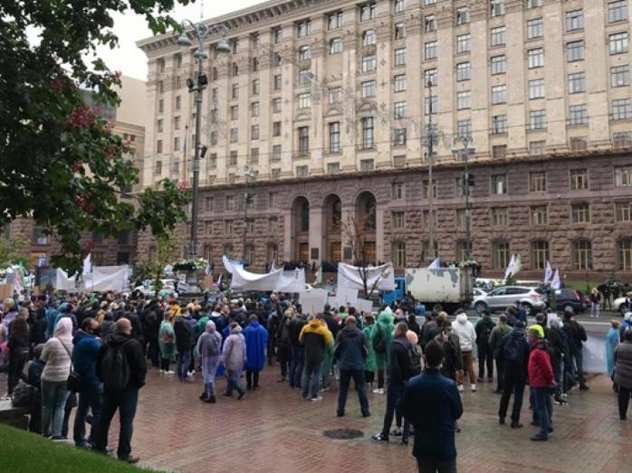 Мітинг в Києві. Фото: ГолосUA