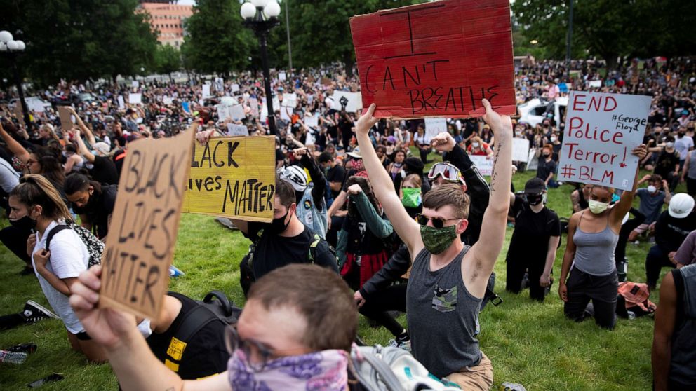 Протести в США. Фото: abcnews