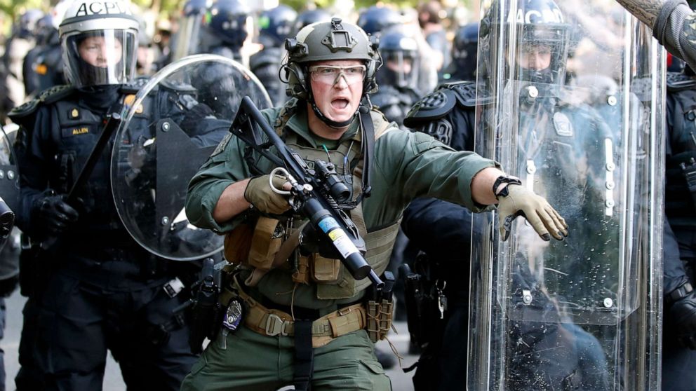 Протести в США. Фото: abcnews