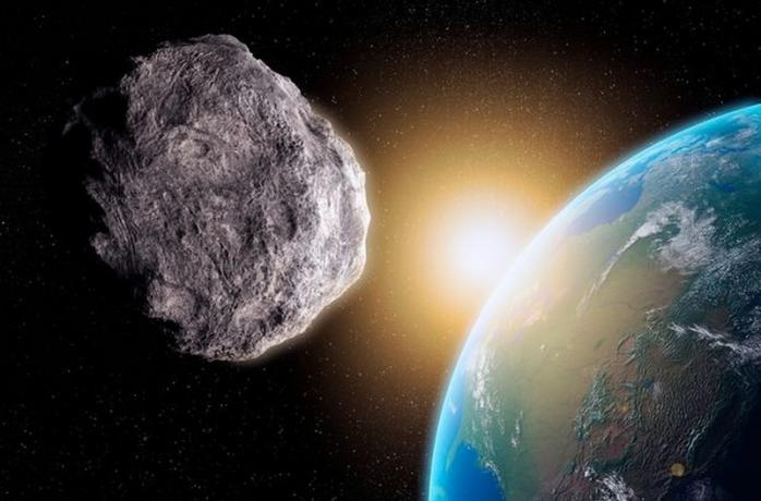 В субботу большой астероид пролетит в опасной близости от Земли. Фото: dailystar.co.uk