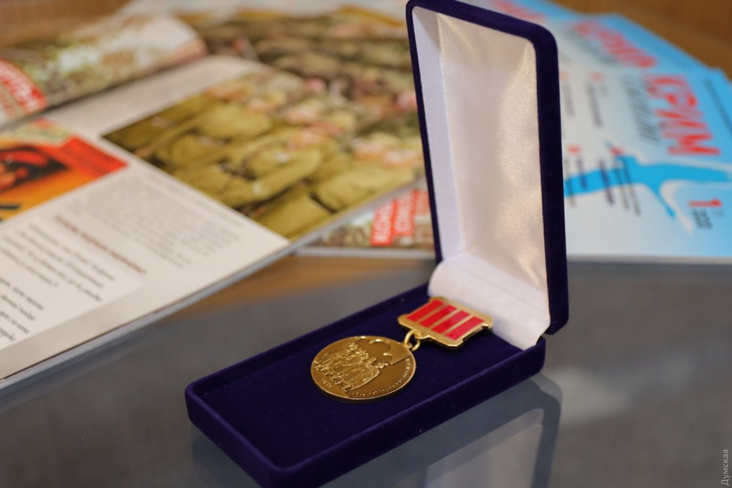 Оккупанты ввели медаль «за сохранение мира с Украиной», фото: «Думская»