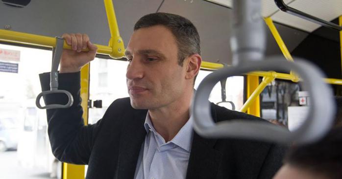 Кличко заявил о переполненных метро и автобусах. Фото: Фейсбук Виталия Кличко