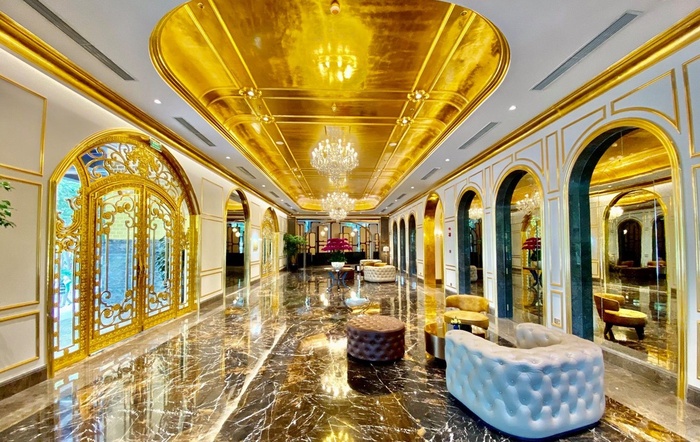 Золотой отель открылся во Вьетнаме. Фото: hoabinhgroup.com