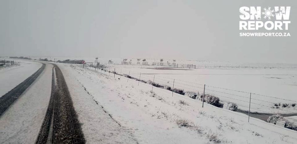 Сніг в Африці випав у червні / Фото: Snow Report SA у Фейсбук
