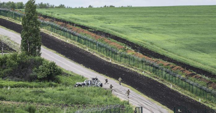 Проект «Стіна» на кордоні з РФ. Фото: censor.net