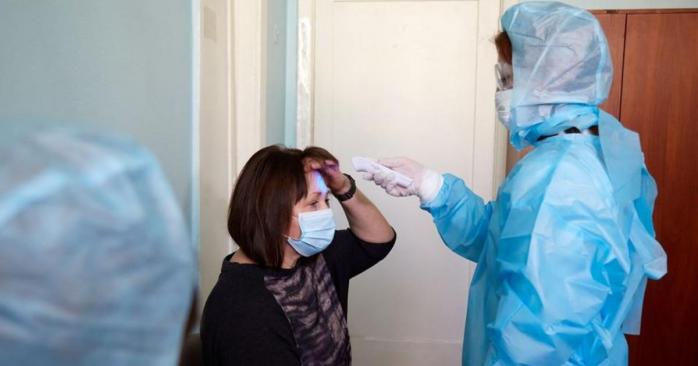 В Киеве продолжается эпидемия коронавируса, фото: «Слуга народа» в Фейсбуке