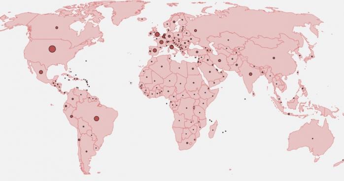 Коронавирус в мире унес жизни 504 тыс. человек, обнаружены 10,2 млн инфицированных