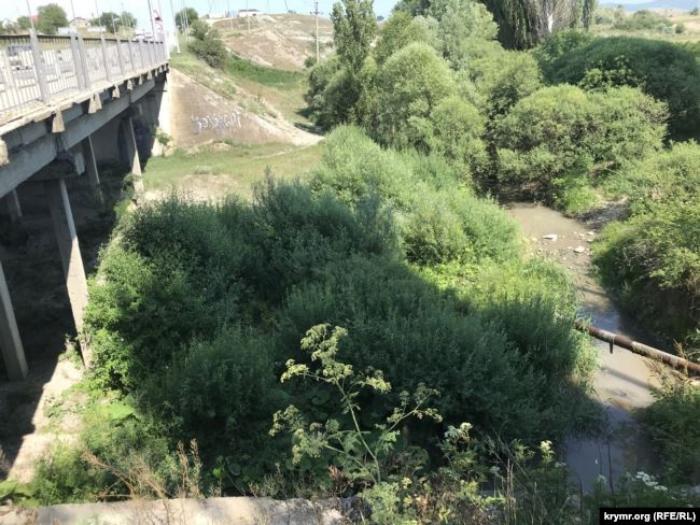 Река Танасу в Белогорском районе Крыма, фото «Крым.Реалии»