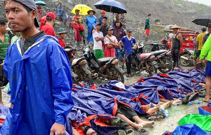 Обвал нефритової шахти в М'янмі забрав життя понад 100 осіб. Фото: Obozrevatel