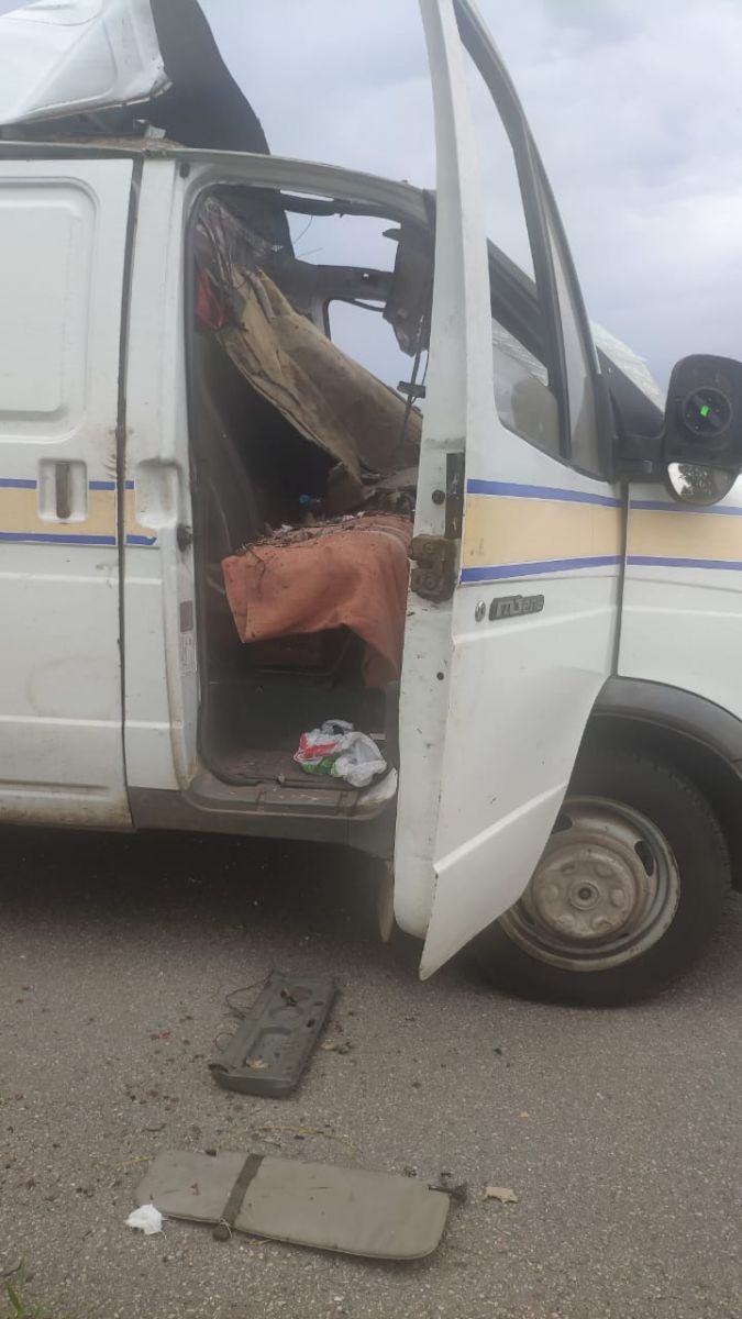 На Сумщине взорвали автомобиль «Укрпочты». Фото: Нацполиция, офис генпрокурора