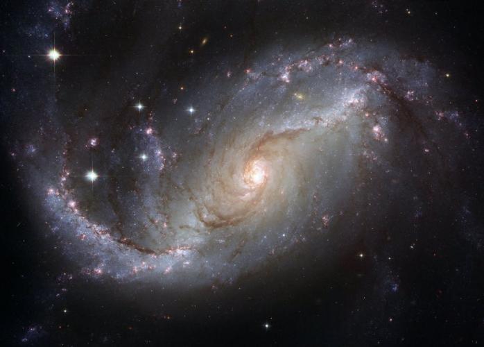 Редкий снимок необычной галактики сделали астрономы. Фото: Pexels