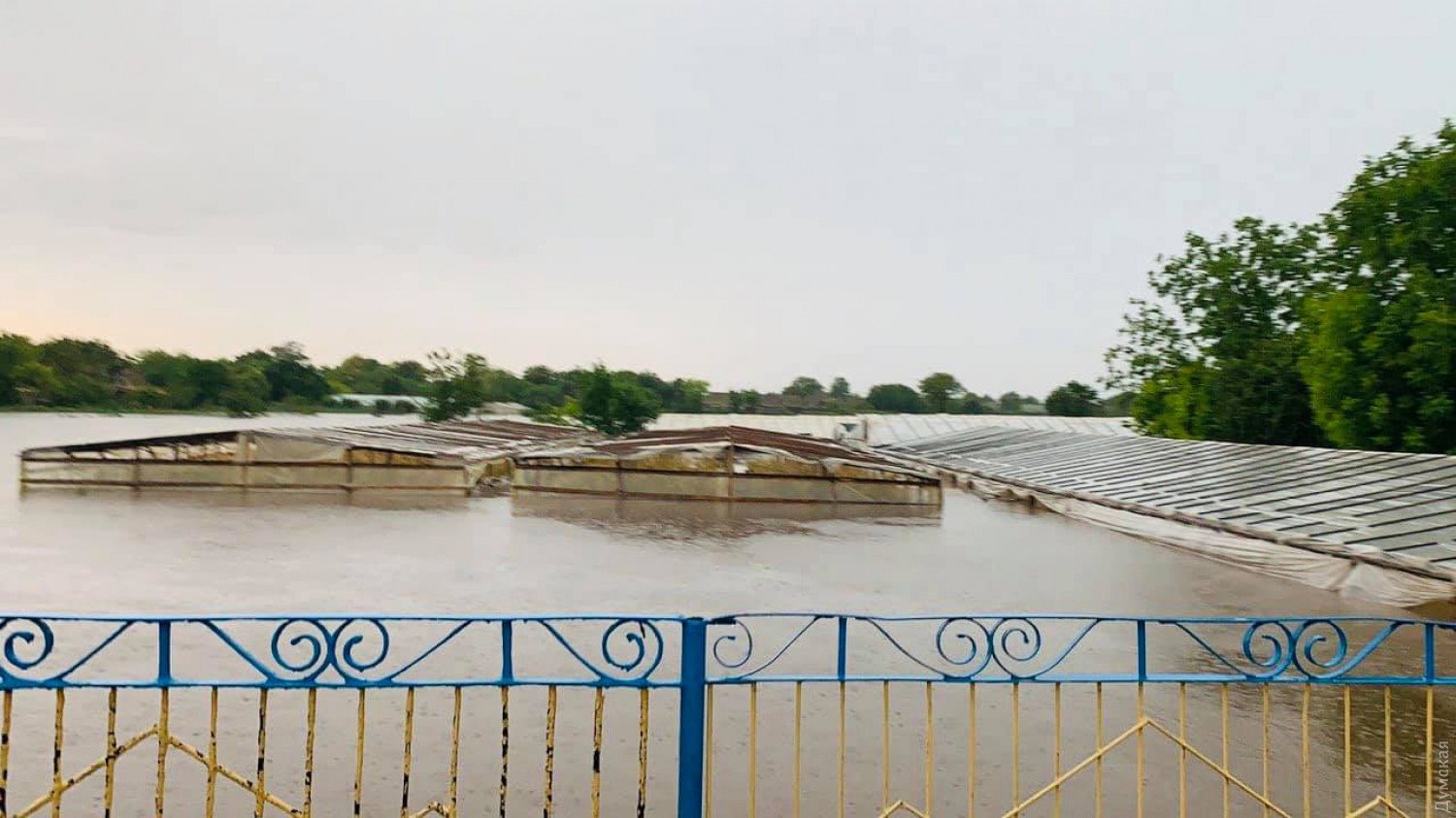 Шквалы и град потрепали Одесскую область, фото — Думская