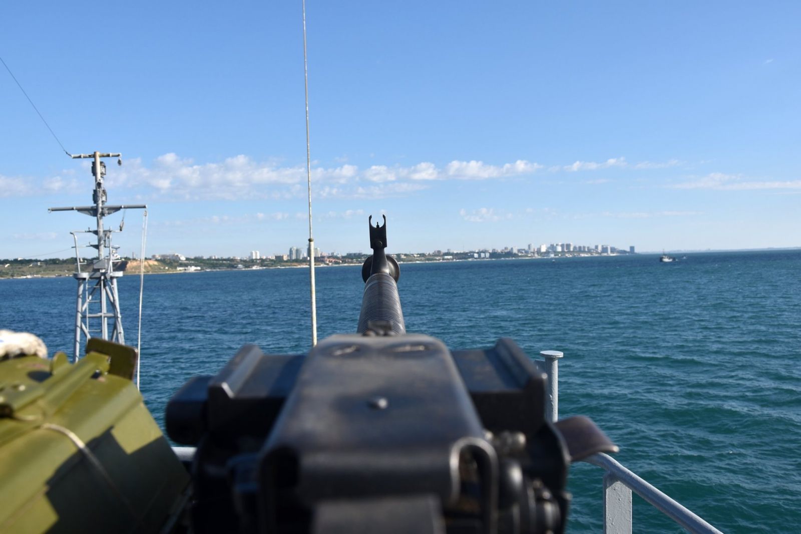Навчання в Чорному морі. Фото: ВМС ЗСУ
