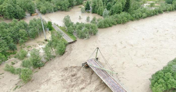 Наводнения в Украине. Фото: ГСЧС
