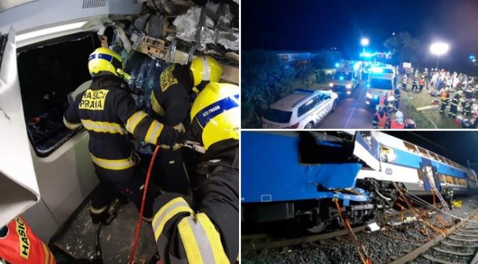 Столкновение поездов в Чехии унесло жизнь машиниста, 35 пострадавших — названа причина аварии
