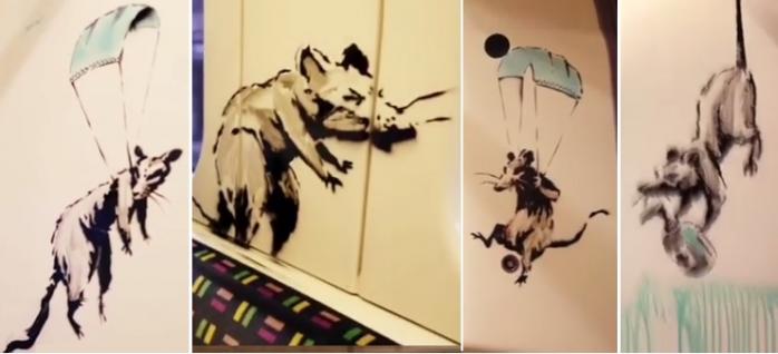 Графіті Бенксі про коронавірус знищили у метро Лондона — яким воно було