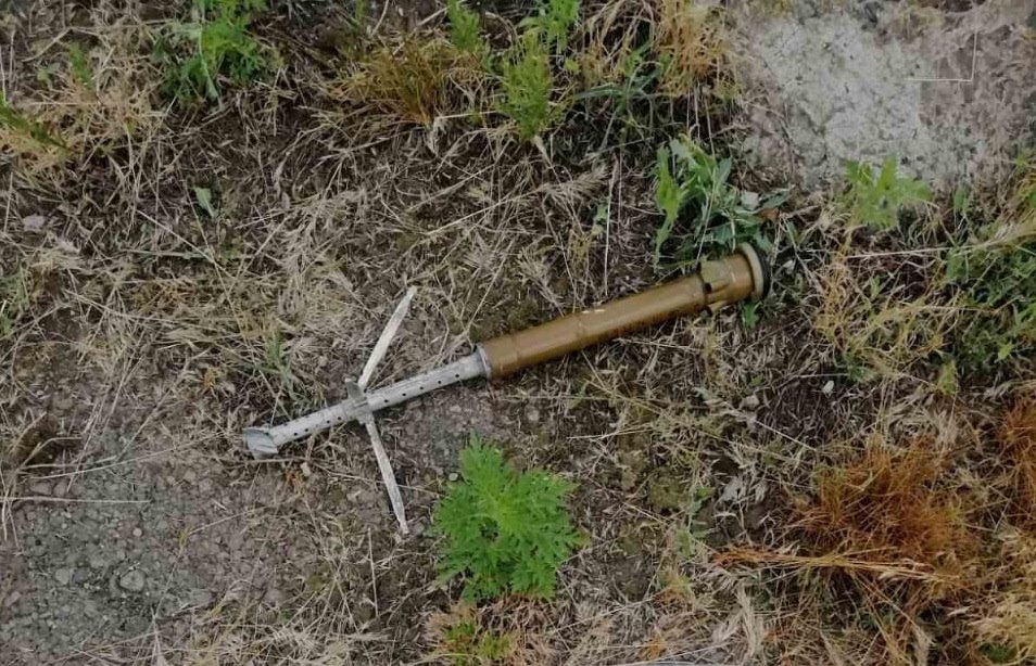 Запрещенные дистанционные мины оккупантов нашли на Донбассе, фото — ООС