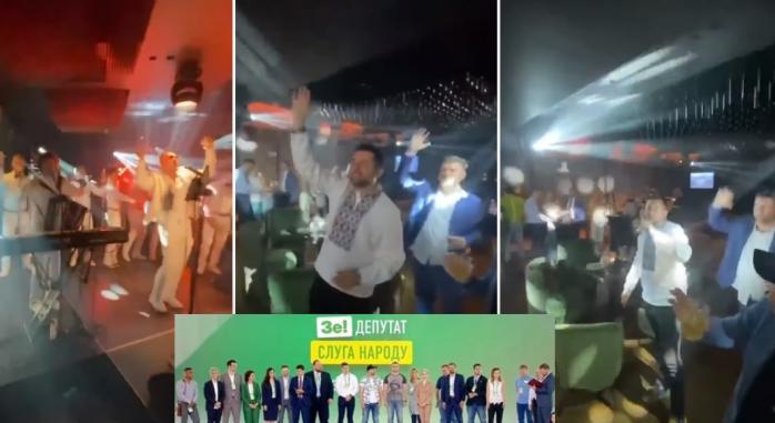 Арахамия со «слугами» в ночном клубе праздновали летние каникулы в Раде — появилось скандальное видео