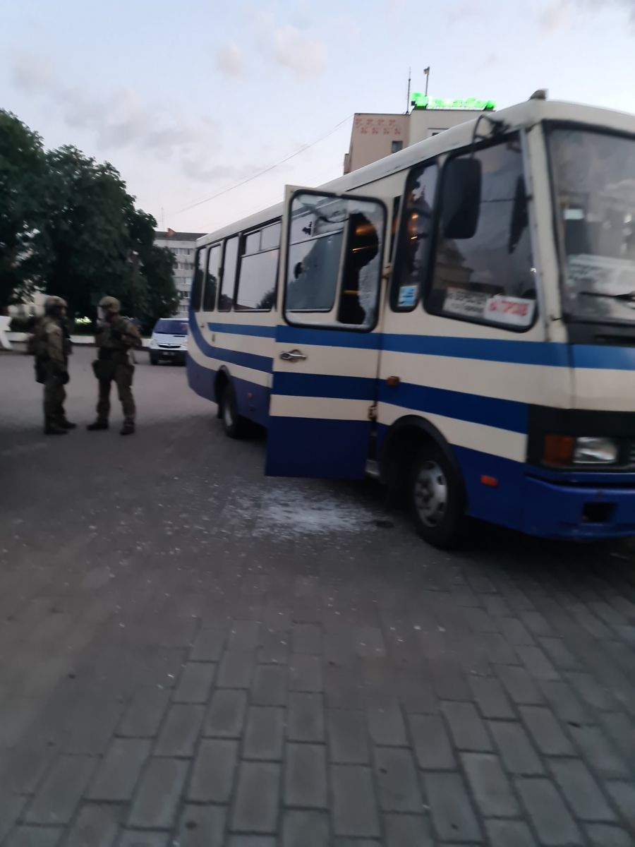 Заручників у Луцьку звільнили. Фото: Арсен Аваков у Twitter