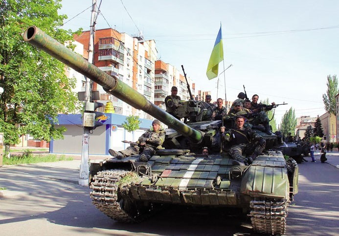 22 июля — освобождение Северодонецка от боевиков. Фото: censor.net