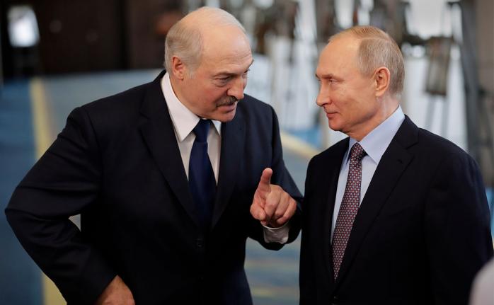 Президент Беларуси Александр Лукашенко и Президент России Владимир Путин. Фото: РБК