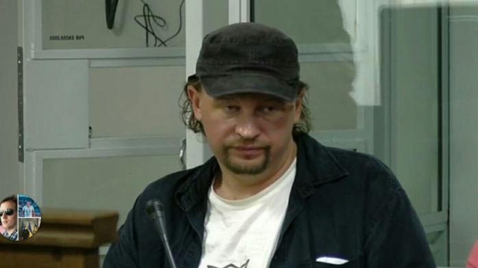 Террориста Кривоша арестовали — в суде он устроил пресс-конференцию, скриншот видео