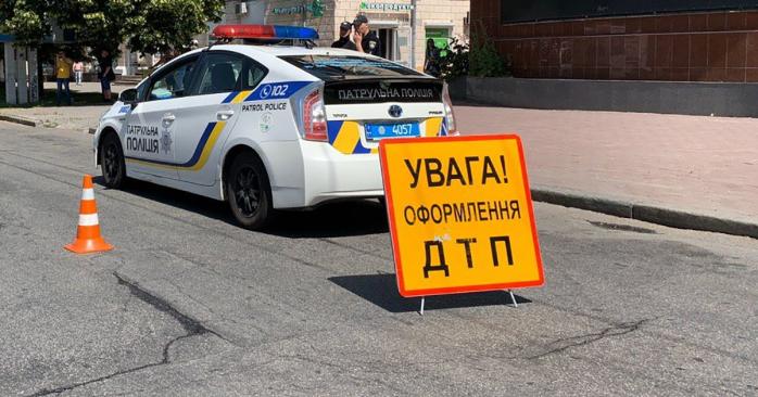 ДТП произошло на Киевщине. Фото: Нацполиция