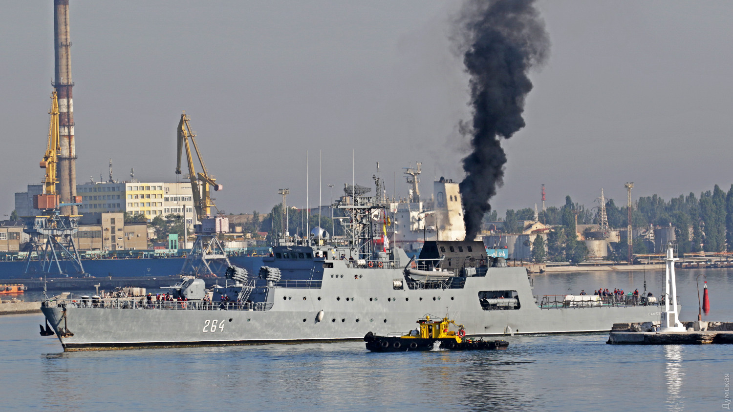Кораблі НАТО в Одесі. Фото: Сергій Смоленцев