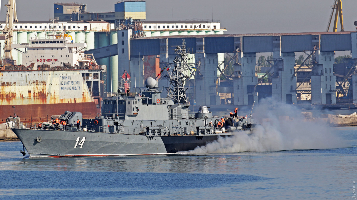 Кораблі НАТО в Одесі. Фото: Сергій Смоленцев