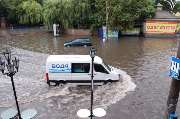 Потоп в Бердянске. Фото: Brd.24