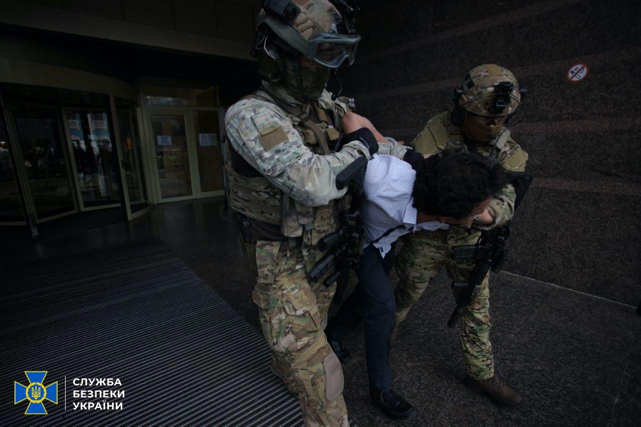 Киевского террориста задержали силовики. Фото: