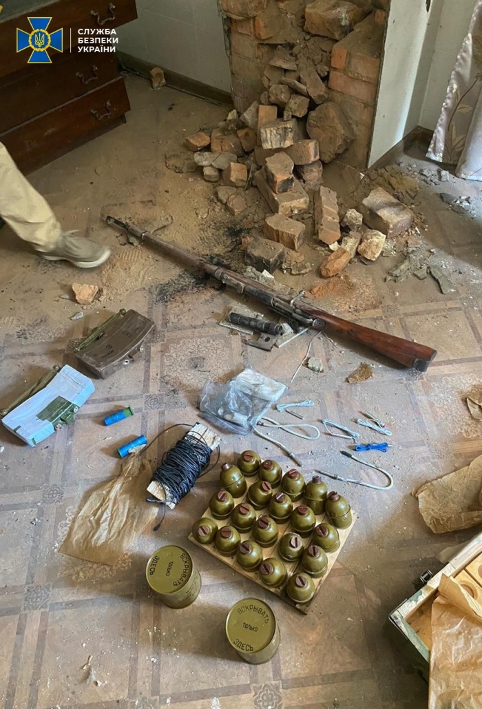 На Донбассе обнаружили взрывчатку, предназначенную для совершения терактов на мирной территории Украины, фото: СБУ