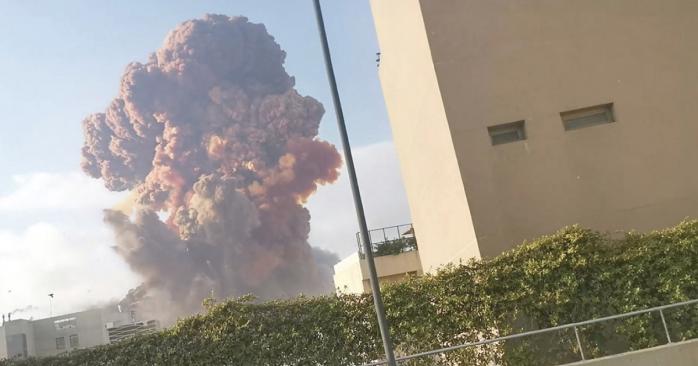 Взрыв в Бейруте, фото: Diario de Chiapas