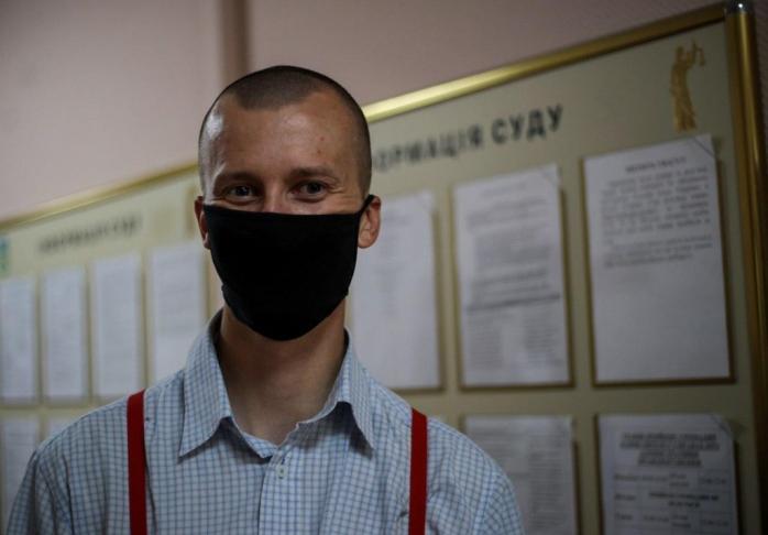 Екс-в’язня Кремля Кольченка засудили за протести біля посольства Білорусі, фото — ФБ О.Кольченка