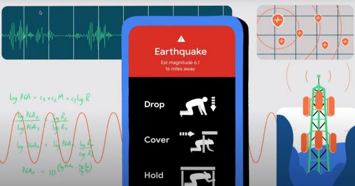 Android-смартфони дозволять вчасно розпізнавати землетруси