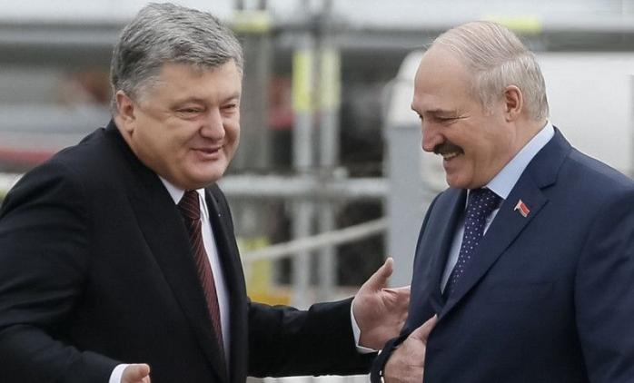 Петр Порошенко и Александр Лукашенко. Фото: ТСН