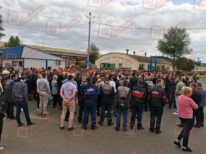 Страйки охопили великі білоруські підприємства. Фото: Telegram