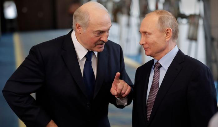 Олександр Лукашенко і Володимир Путін. Фото: РБК