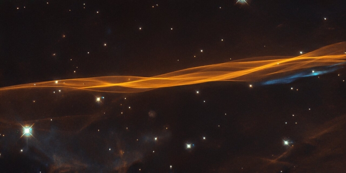 Телескоп «Хаббл» зафільмував вибухову хвилю від наднової, фото: Hubble space telecope