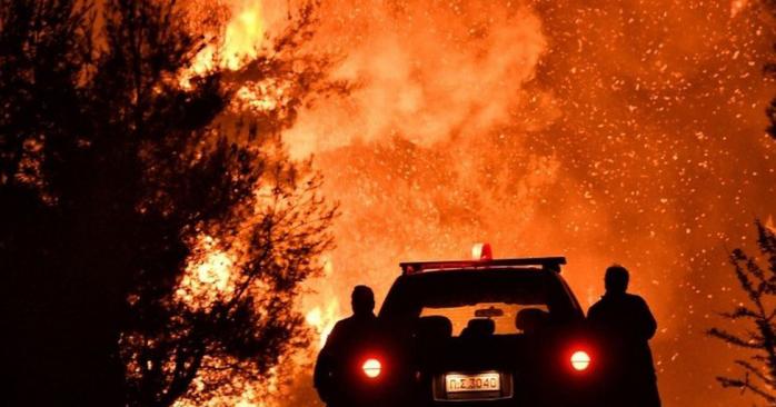 Масштабна пожежа виникла на Канарський островах. Фото: bbci.co.uk