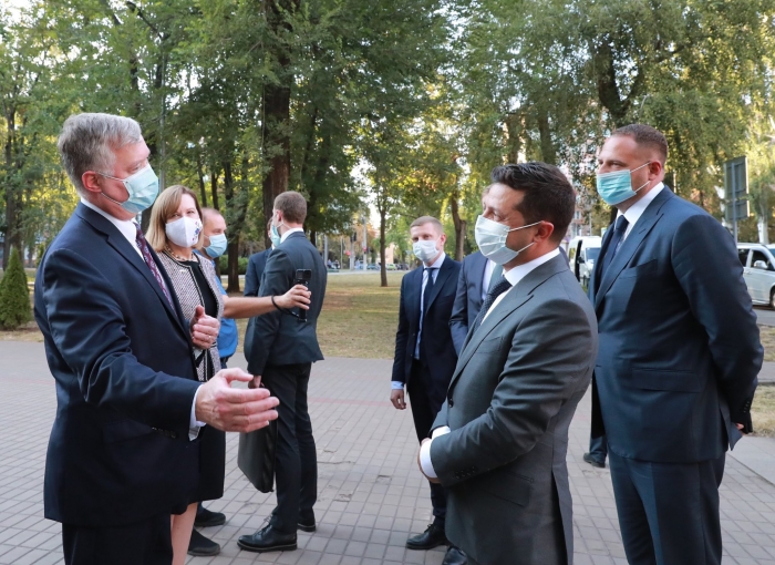 До України прибув Стівен Біґен, фото: Посольство США в Україні